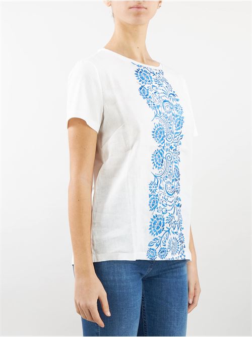T-shirt with embroidery Max Mara Weekend MAX MARA WEEKEND | Blouse | MAGNO1